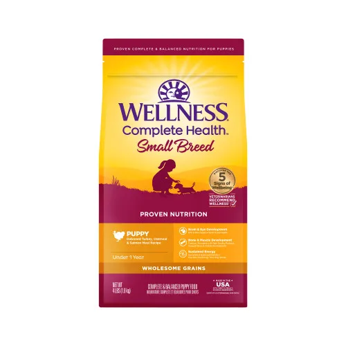 Complete Health Grained Small Breed Puppy Turkey Salmon package