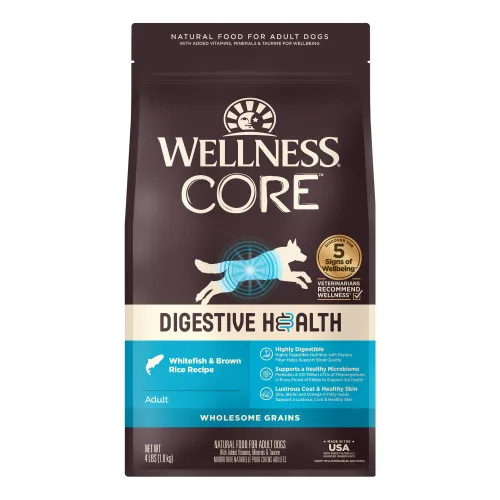 CORE Digestive Health Whitefish & Brown Rice package