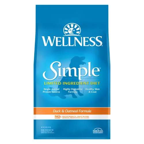 Wellness Simple Duck & Oatmeal Formula package